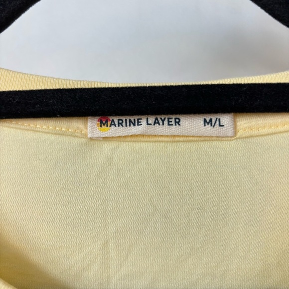 Marine Layer Soft Ombré Shirt Size M/L - Picture 3 of 7